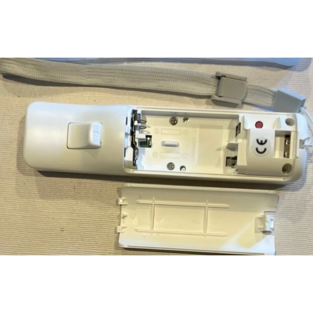 Nintendo Wii Remote Plus Controller White with Wrist Strap RVL-036